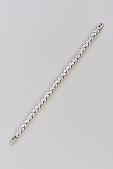 White Finish Diamond Bracelet