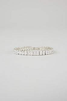 White Finish Diamond Bracelet