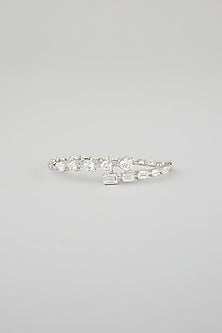 White Finish Diamond Bracelet