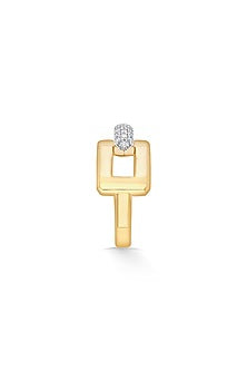 18kt Matte Rose Gold Finish Diamond Ring
