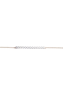 14kt Rose Gold Finish Diamond Loose Bracelet