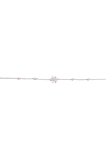 14kt Rose Gold Finish Diamond Loose Bracelet