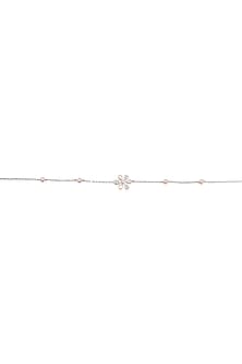 14kt Rose Gold Finish Diamond Loose Bracelet