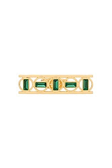 Gold Plated Swarovski Ring