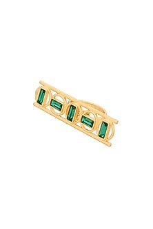 Gold Plated Swarovski Ring