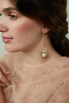 Gold Plated Le Carousel Earrings