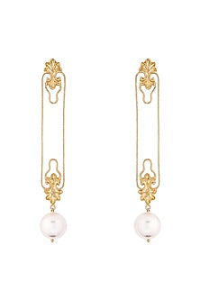 Gold Plated Belle Earrings