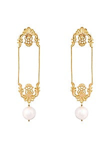 Gold Plated Les Tuileries Earrings