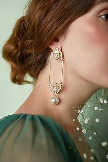 Gold Plated Les Tuileries Earrings