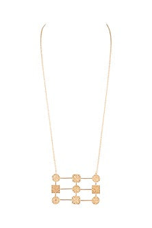 Gold Finish Handcrafted Long Necklace