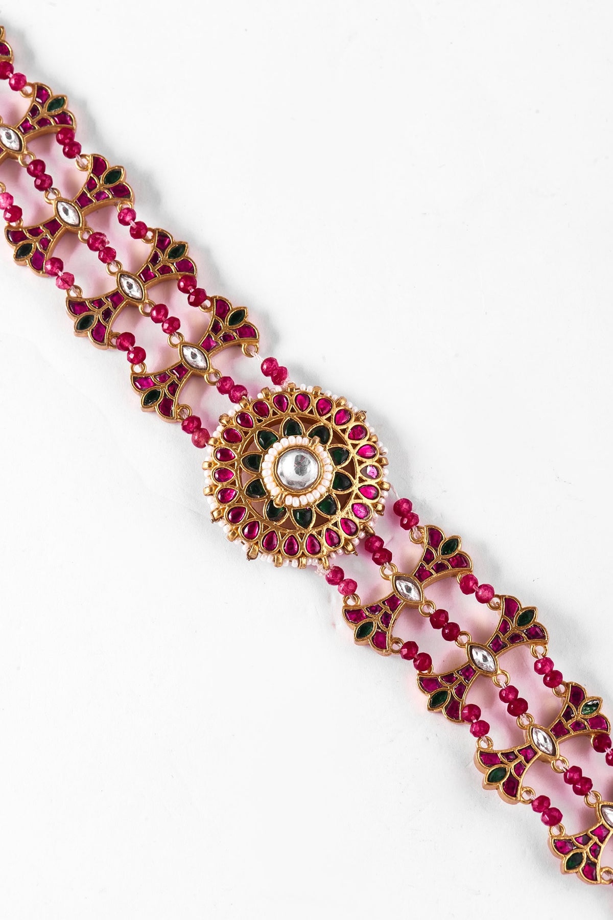 Handmade Jadau Kundan Embellished Mathapatti 