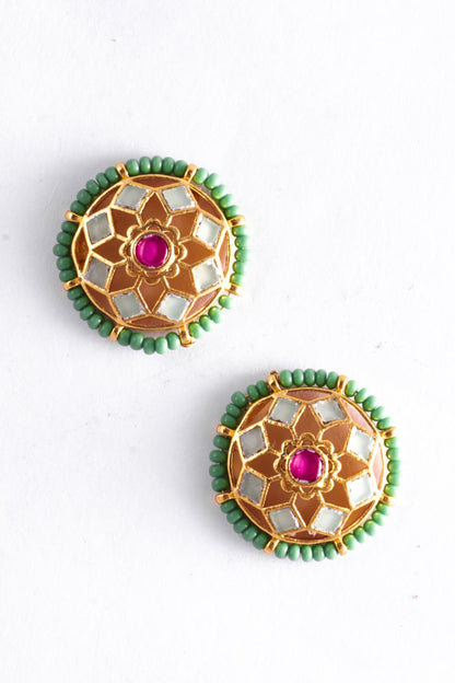 Kundan Embellished Handmade Necklace Set 