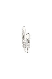 White Finish Mercury Classique Ring In Sterling Silver