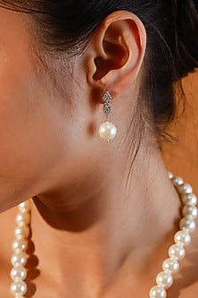 Gold Finish Kundan Polki & Multi-Colored Stone Mala Set