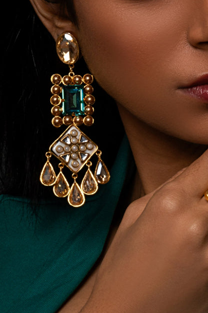 Zahara Handmade Embellished Earrings 
