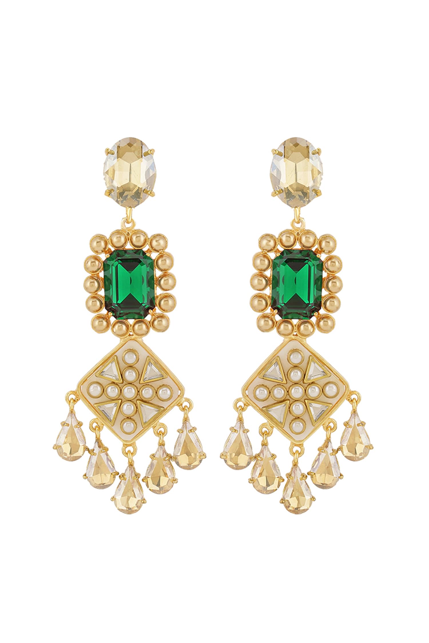 Zahara Handmade Embellished Earrings 