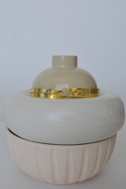 Twisted Enamel Choker 