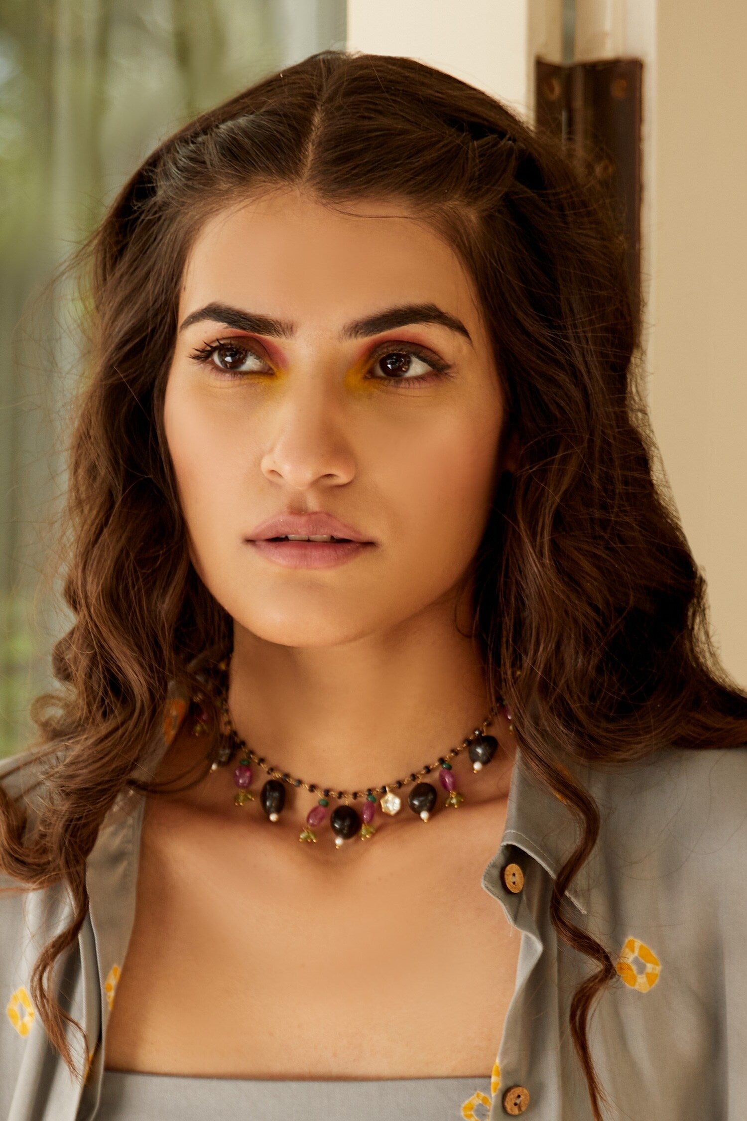 Bead Drop Necklace 