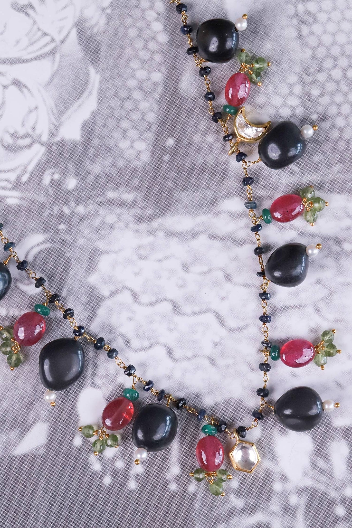 Bead Drop Necklace 