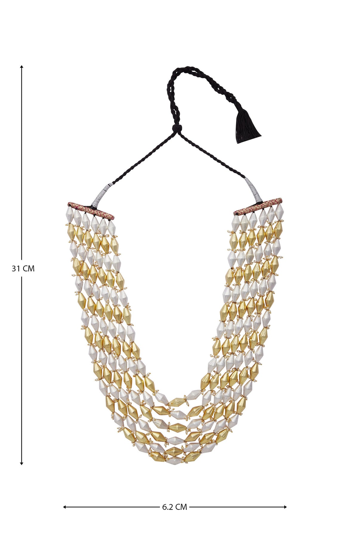 Layered Bead Necklace 