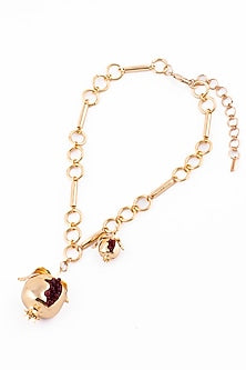 Antique Gold Plated Necklace