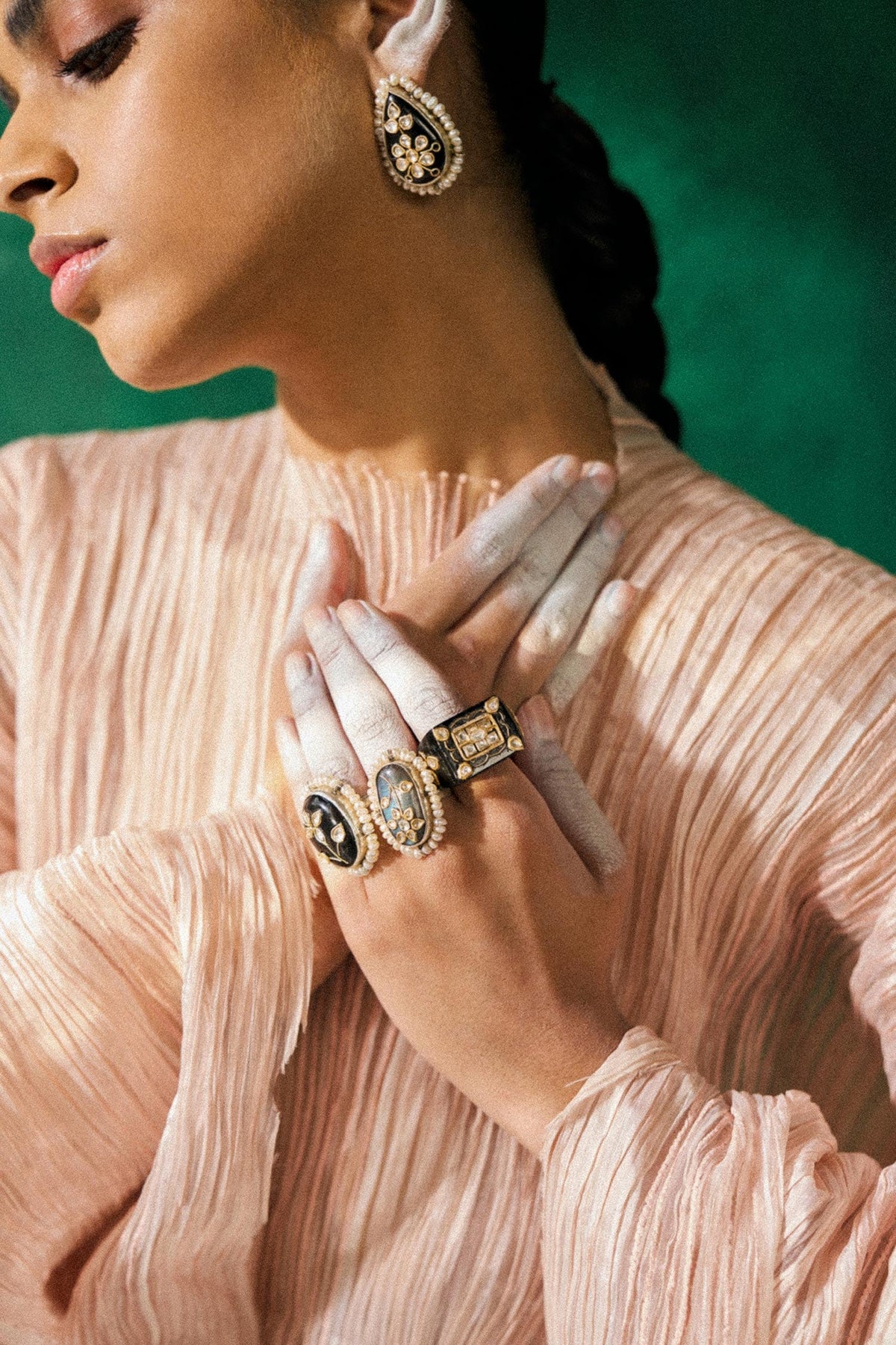 Sanaa Onyx Stone Ring 