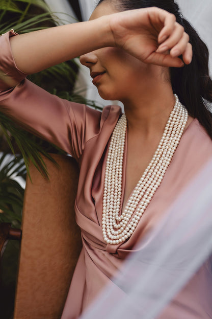 Pearl Layered Necklace 