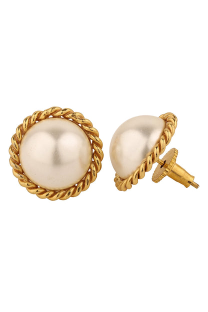 Pearl Stud Earrings 