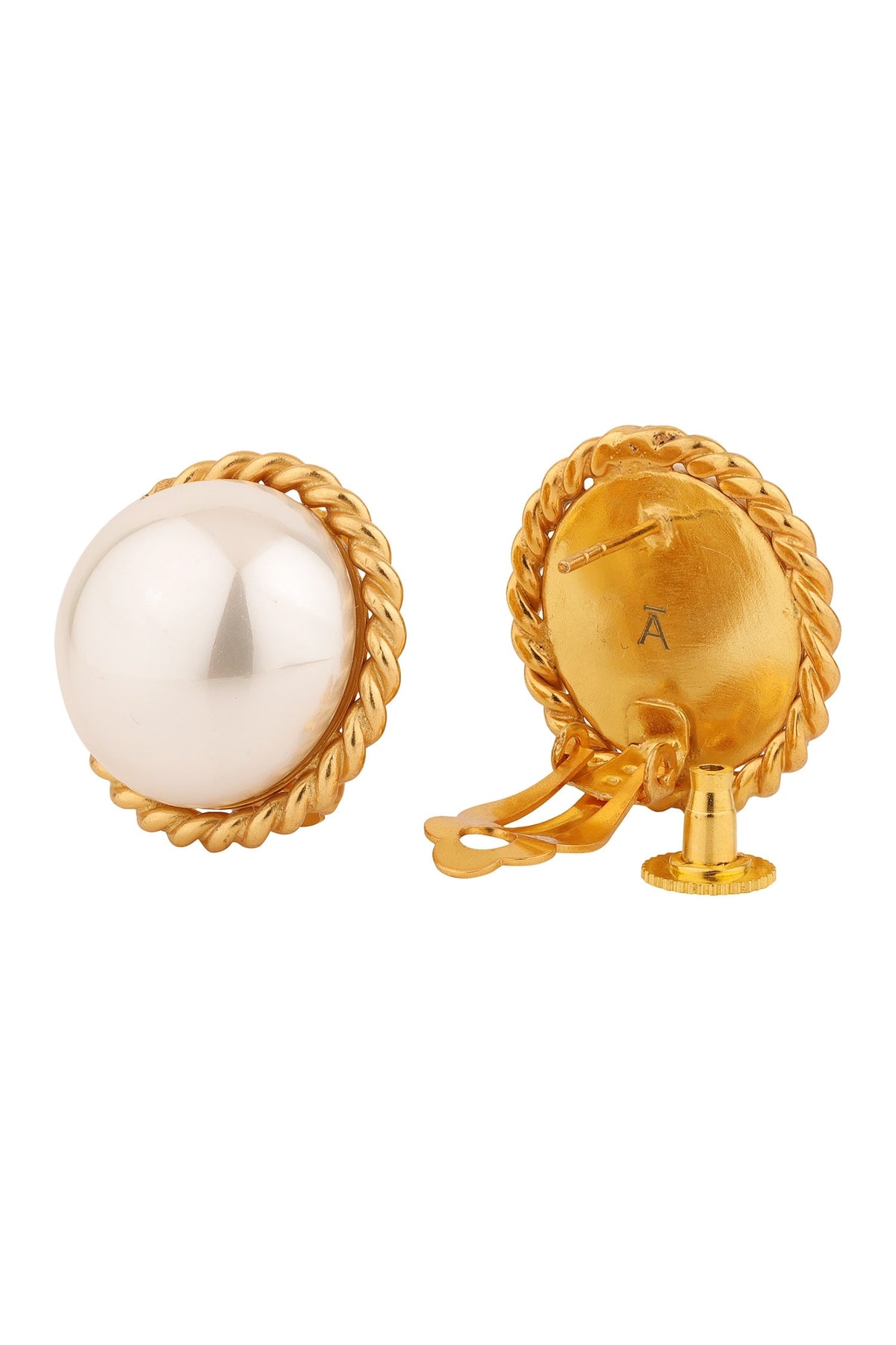 Senora Pearl Stud Earrings 