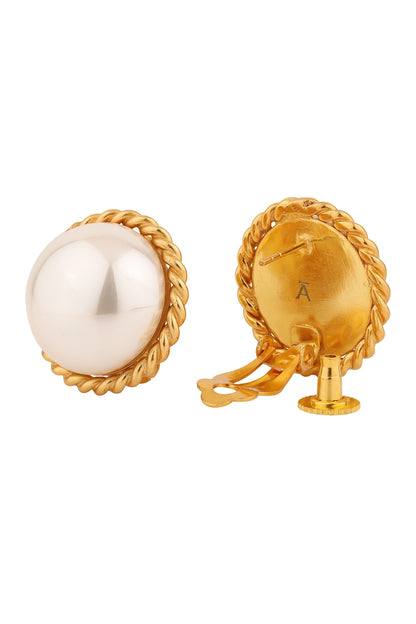 Senora Pearl Stud Earrings 