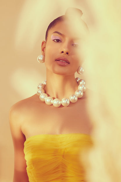 Wilma Oversize Pearl Necklace 