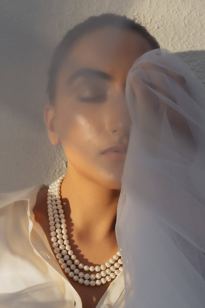 Pearl Layered Necklace 