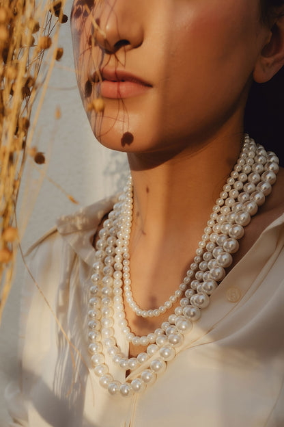 Pearl Layered Necklace 