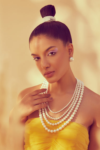 Pearl Layered Necklace 