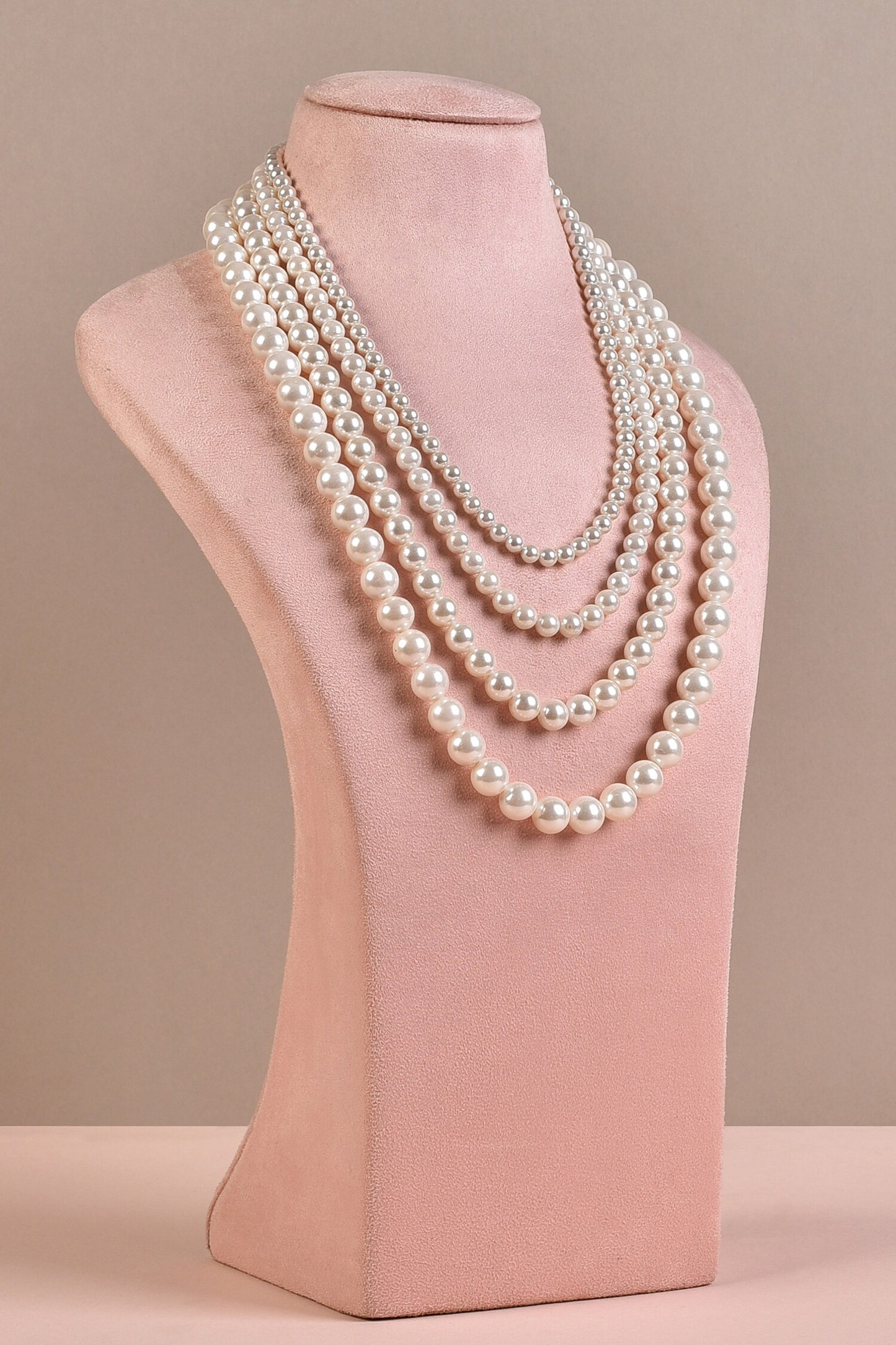 Pearl Layered Necklace 