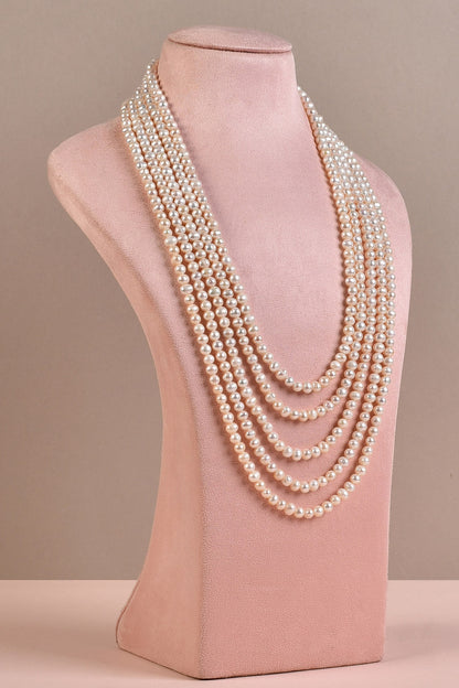 Pearl Layered Necklace 