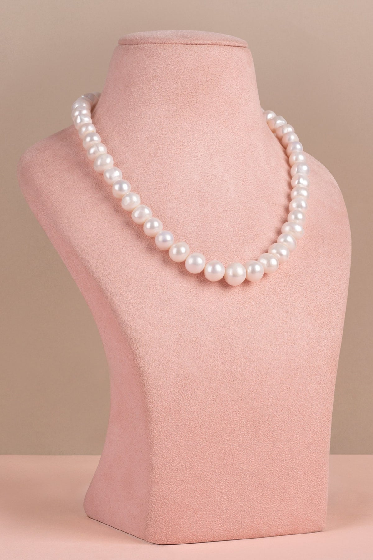 22k Gold Plated Pearl Necklace 