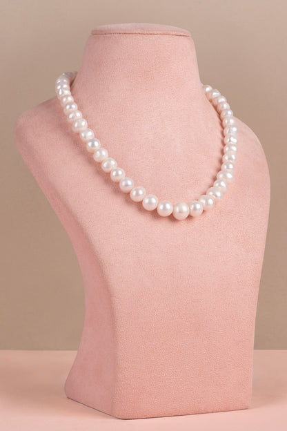 22k Gold Plated Pearl Necklace 