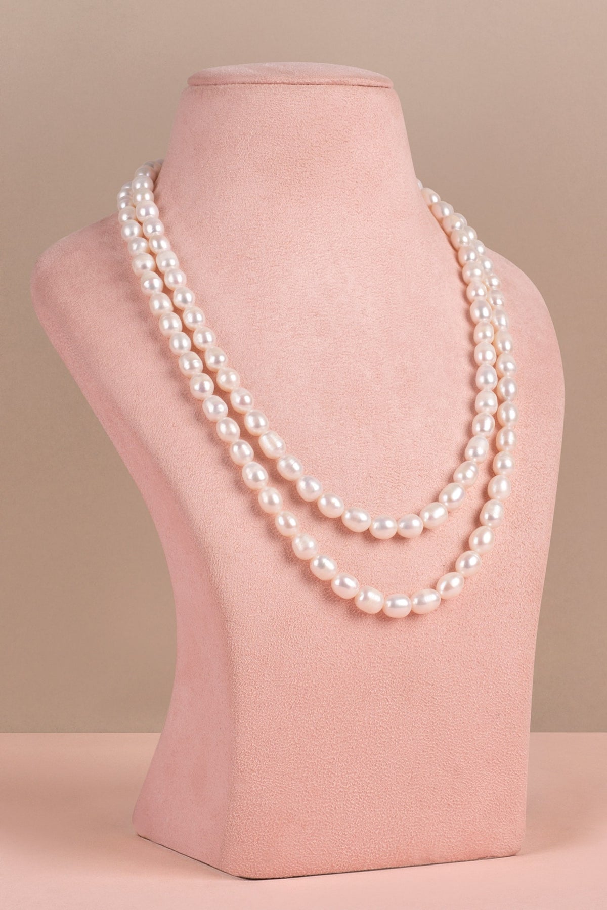 Layered Pearl Necklace 