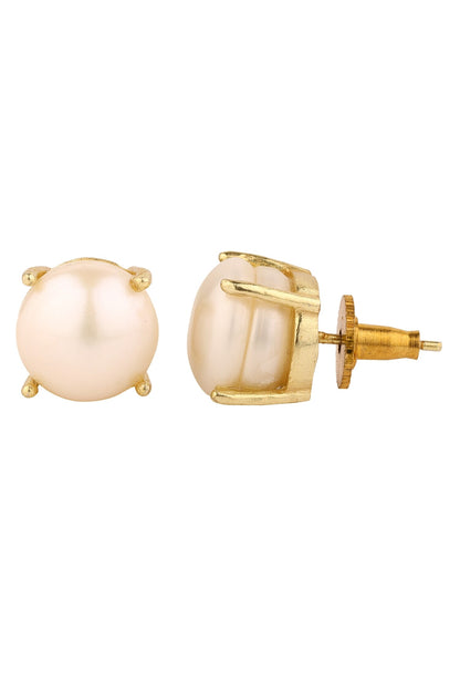 Pearl Embellished Studs 