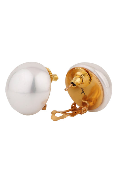 Pearl Embellished Studs 