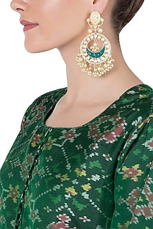 Gold Chand Baali Earrings