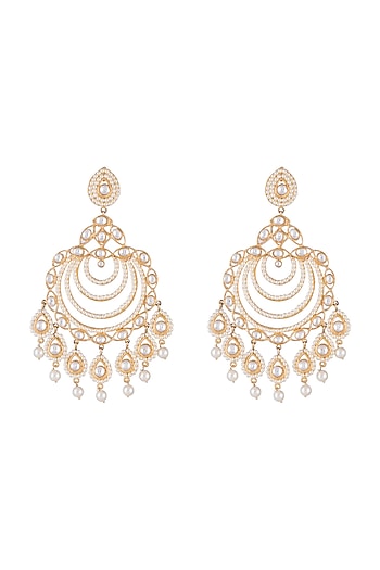Gold Plated Long Earrings