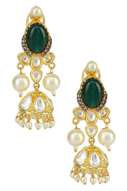 Kundan Polki Necklace Set 