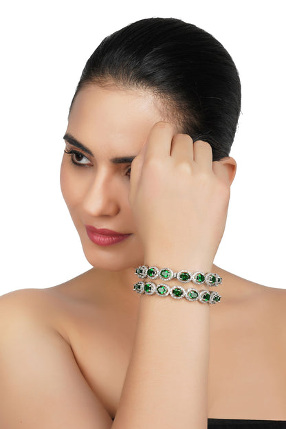 Stone Studded Bracelet - Single Pc 