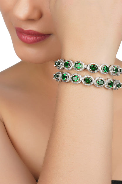 Stone Studded Bracelet - Single Pc 