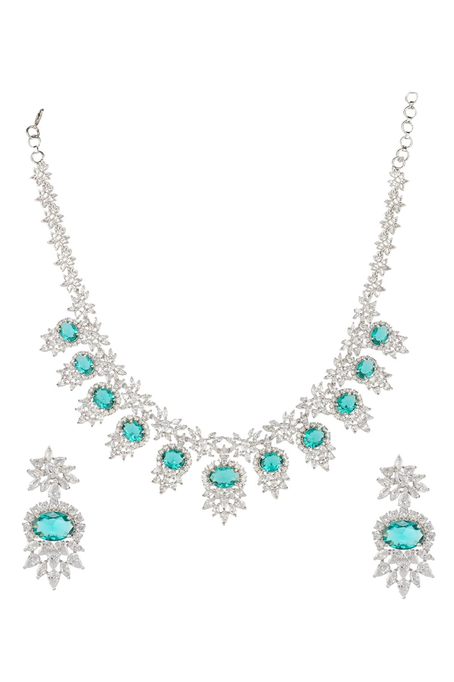 Stone Studded Necklace Set 