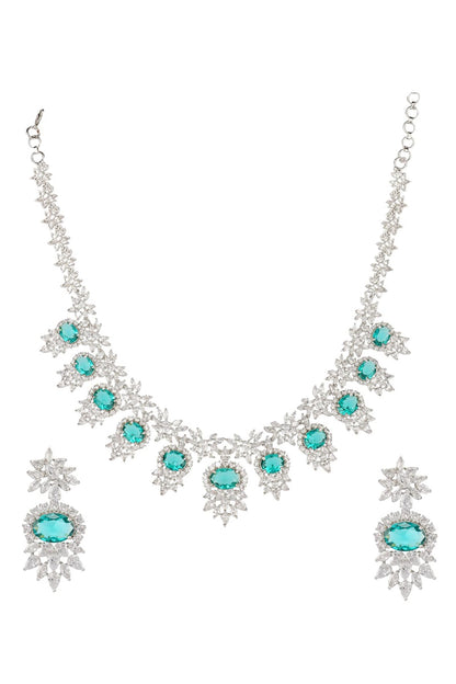 Stone Studded Necklace Set 