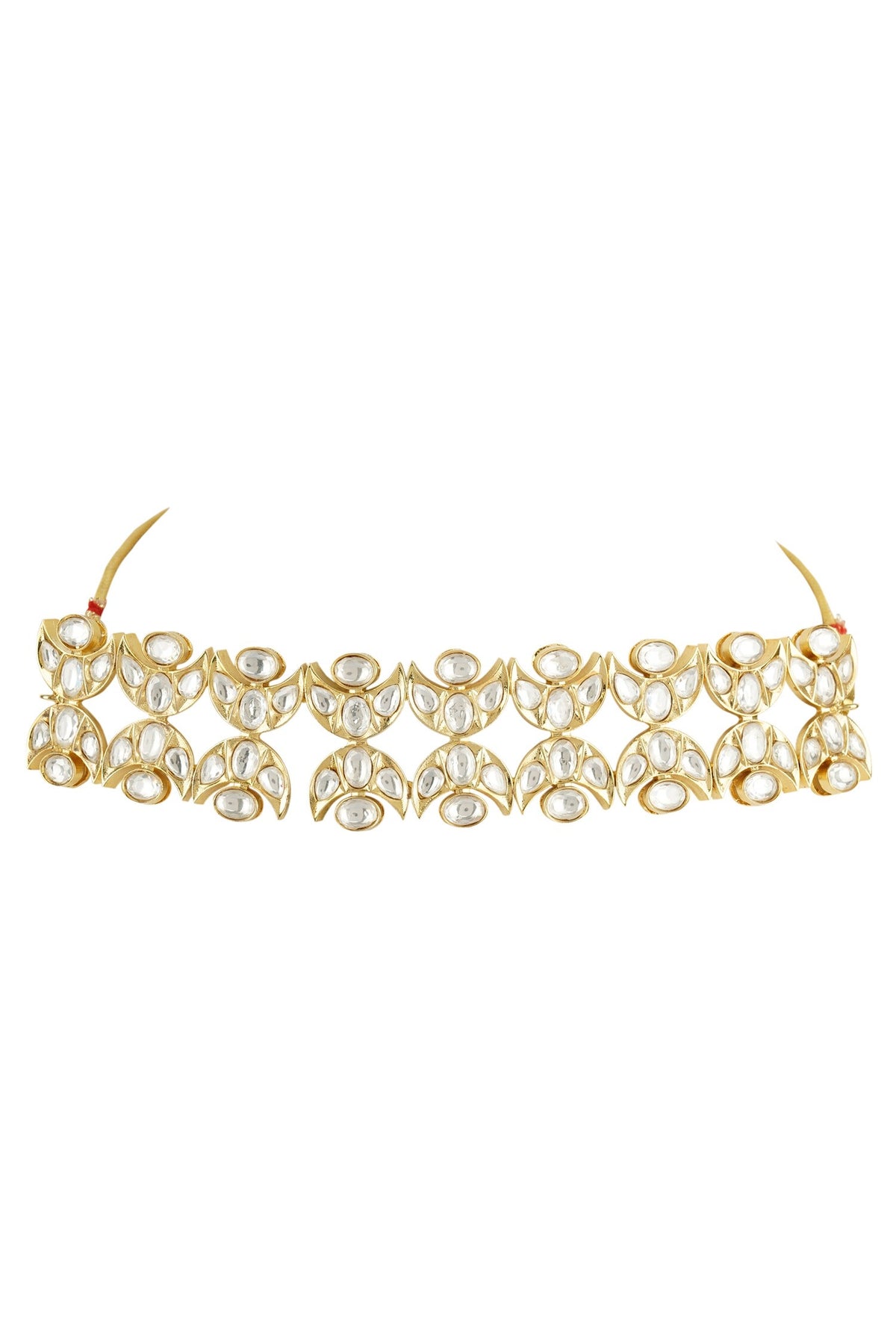 Kundan Choker Necklace Set 