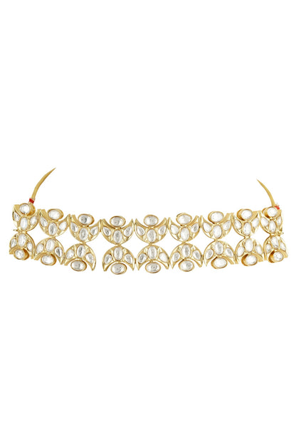 Kundan Choker Necklace Set 